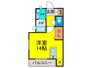 メゾン花水木の物件間取画像